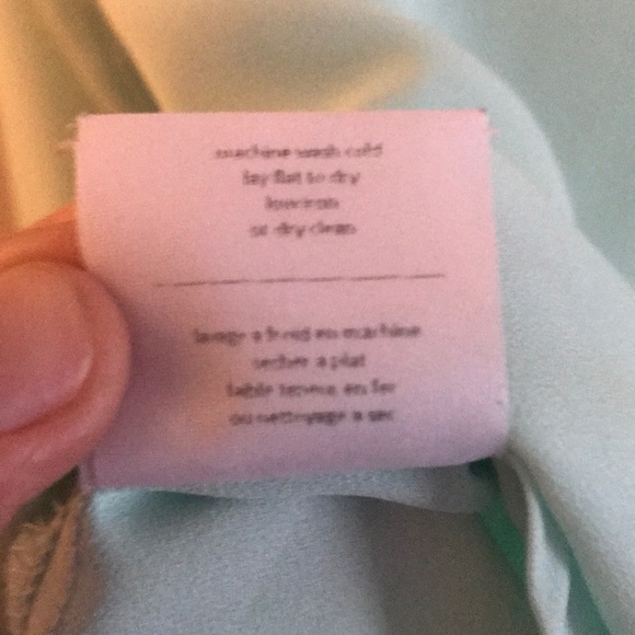 Noul teal button up blouse - Picture 7 of 8